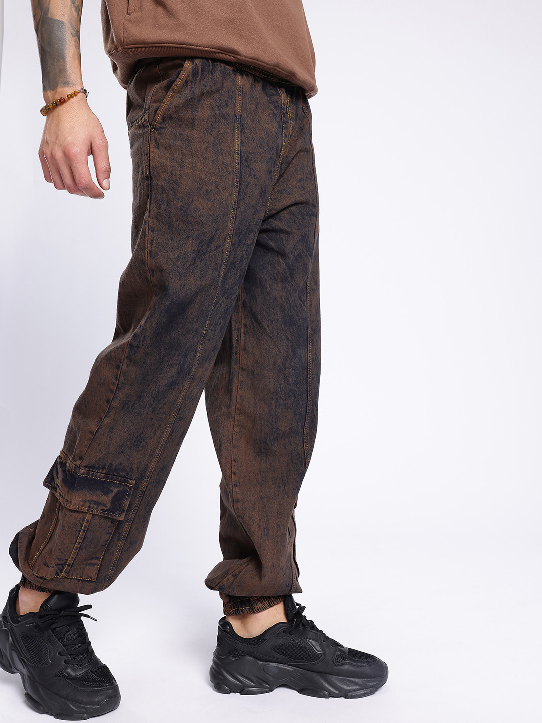 Kook N Keech Men Vintage Faded Joggers