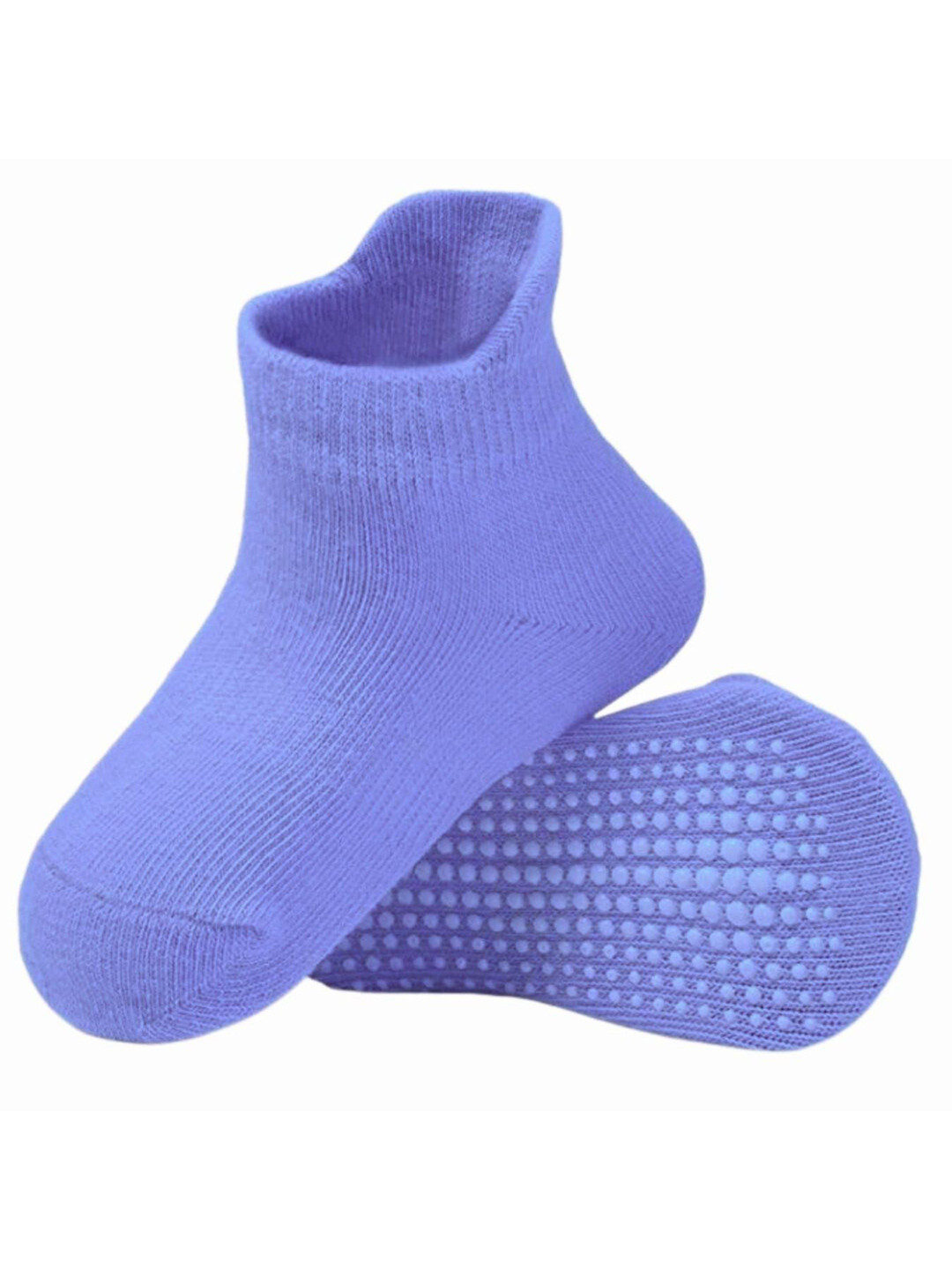 AHC Kids-Unisex Pure Cotton Anti-Skid Ankle-Length Socks