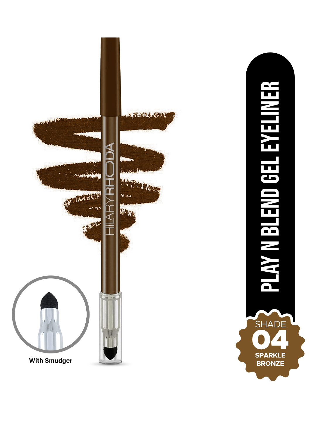 Hilary Rhoda Play n Blend Highly Pigmented Gel Pencil Eyeliner 1.5g - Sparkle Bronze 04