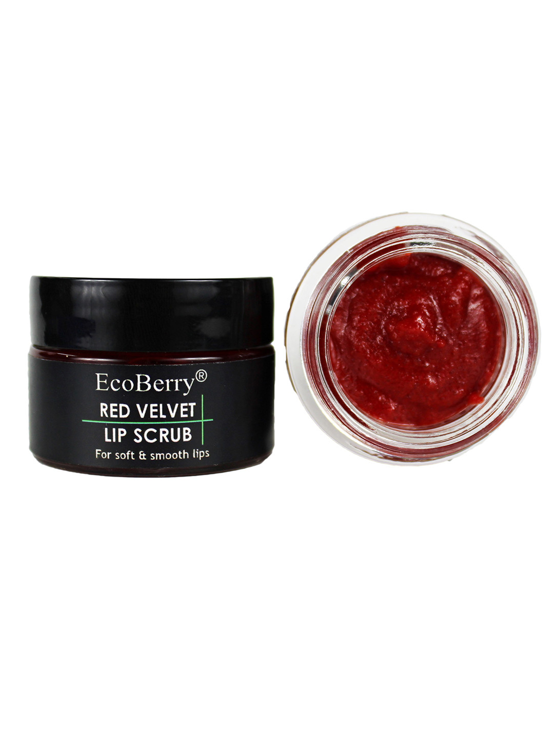 EcoBerry Red Velvet Lip Scrub - 8gm