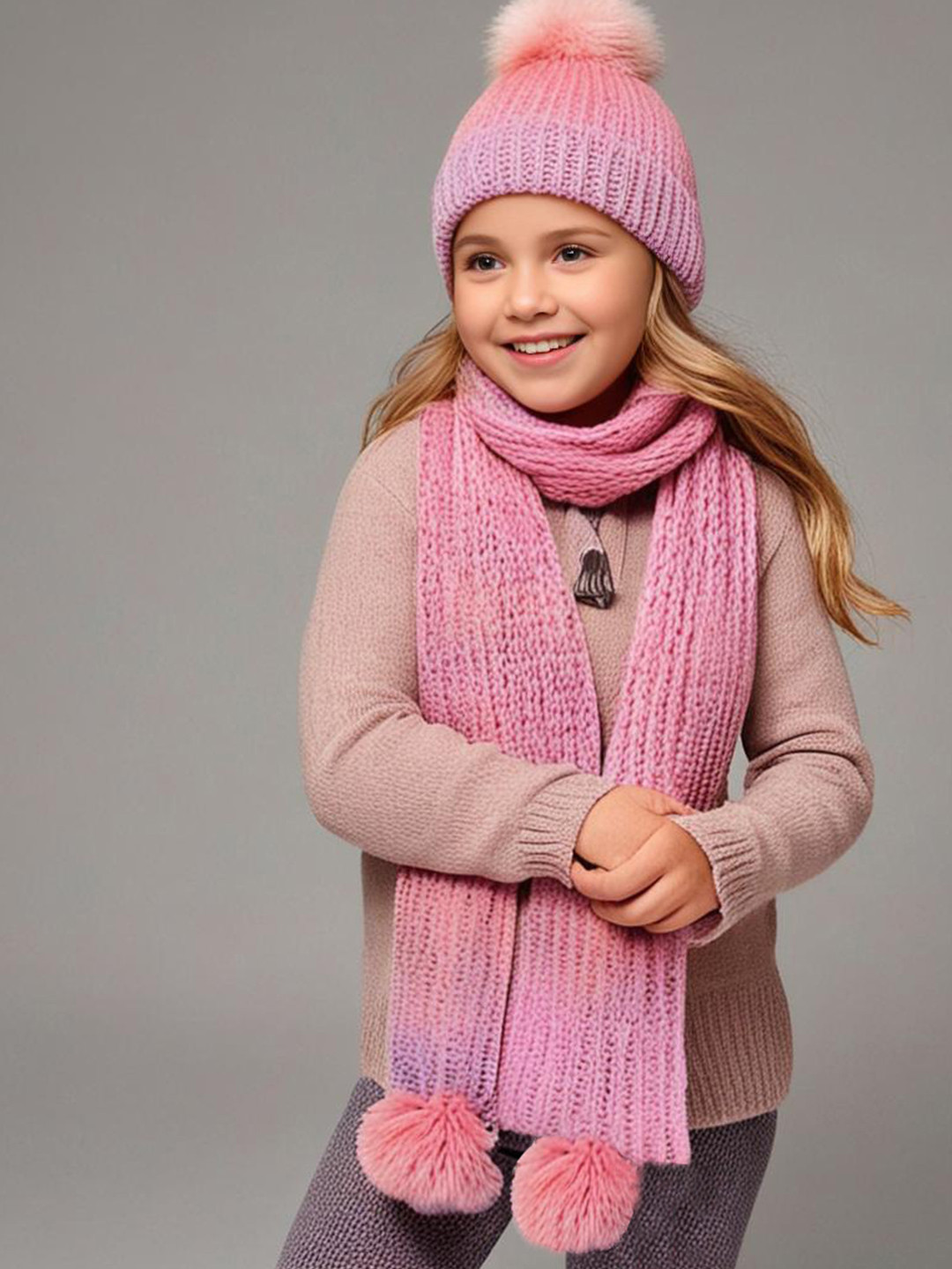 Cherry Crumble Unisex Kids Beanie