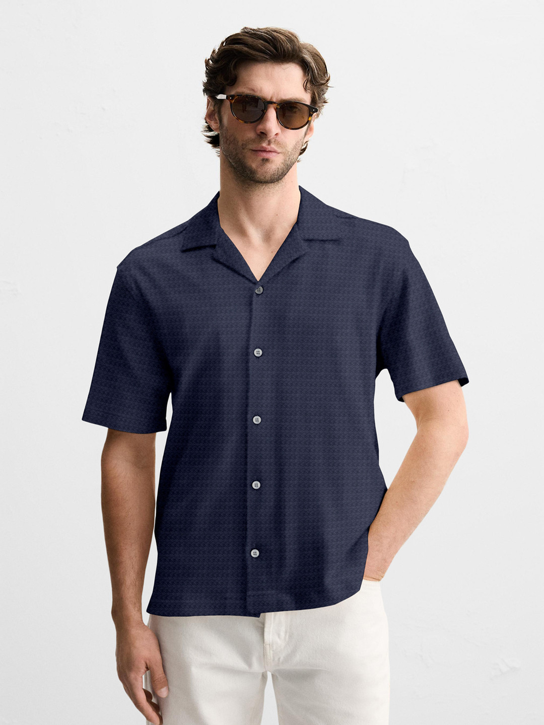 Vestirio Men Relaxed Opaque Casual Shirt