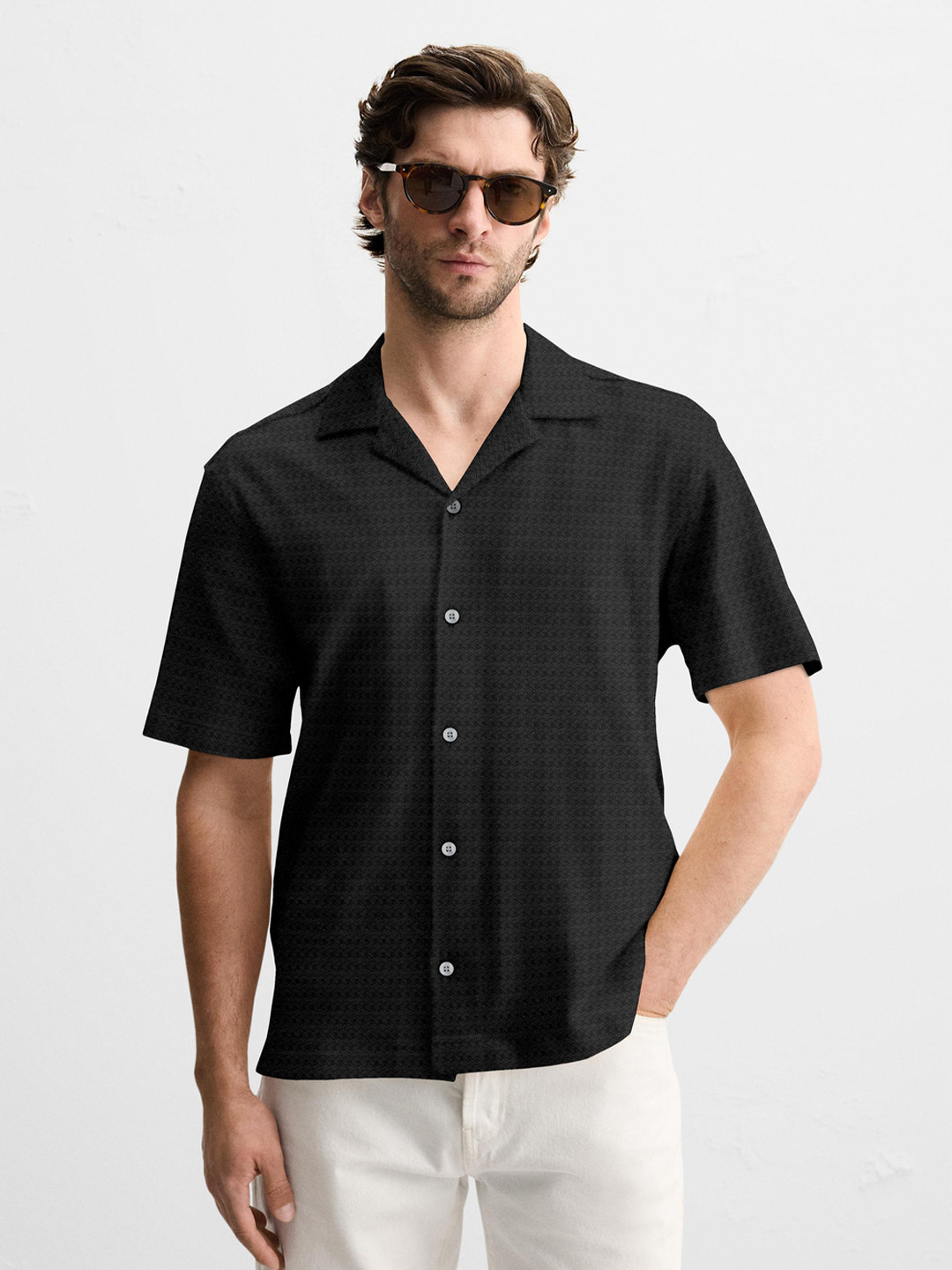 Vestirio Men Relaxed Opaque Casual Shirt