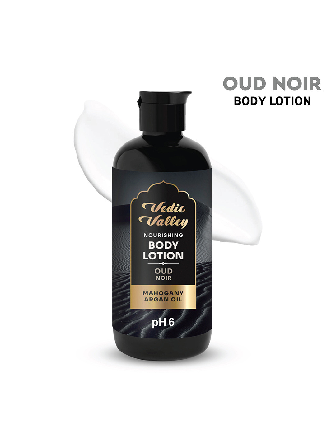 Vedic Valley Oud Noir pH6 Nourishing Body Lotion With Mahogany & Argan Oil - 300ml