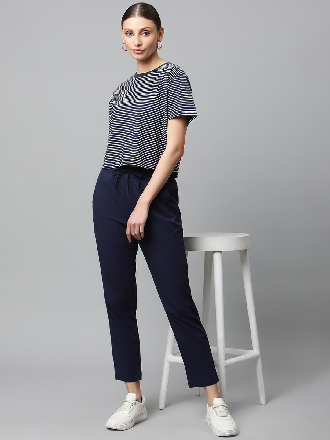 Global Republic Women Cotton Track Pants