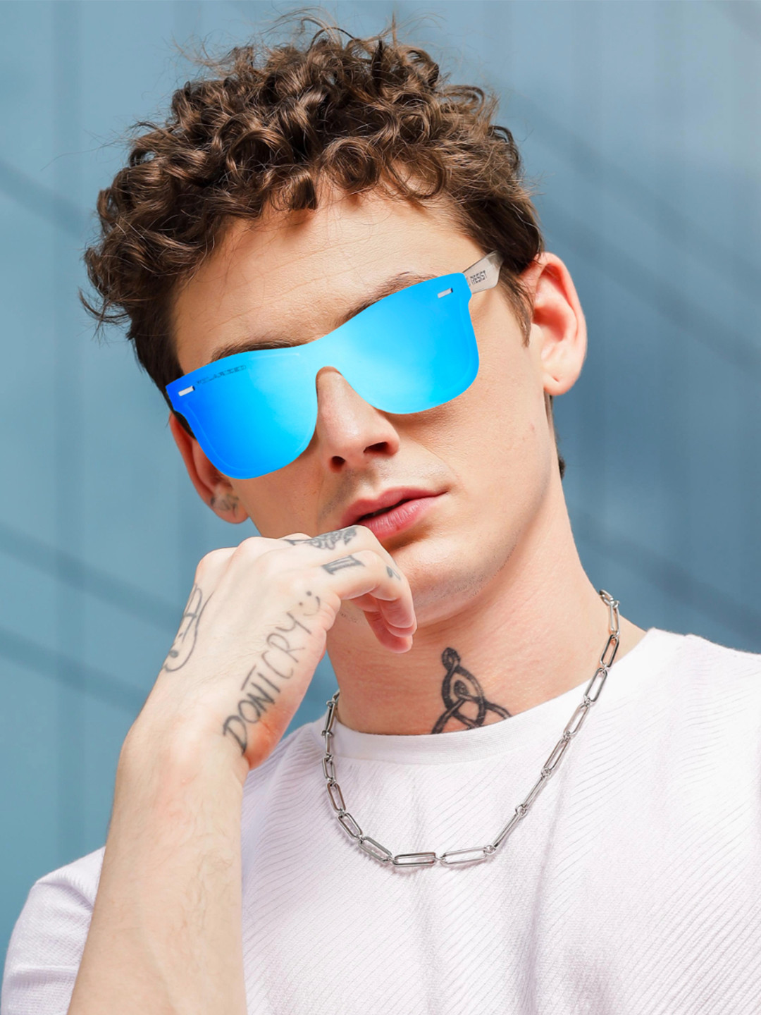 RESIST EYEWEAR Unisex Polarised & UV Protected Wayfarer Sunglasses Lens FLATONICS WF AQUA3