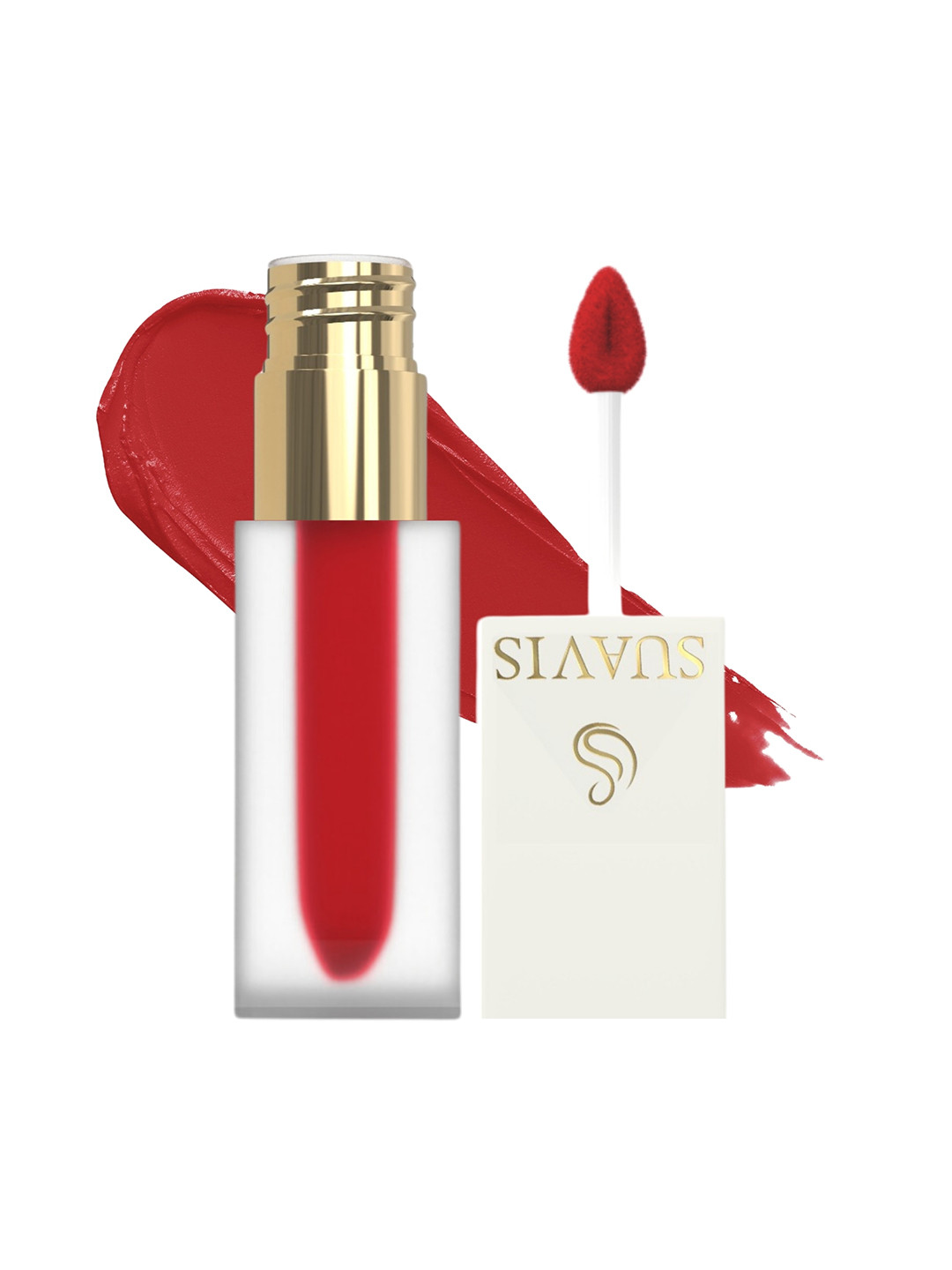SUAVIS Liquid Matte Lightweight Lipstick With Vitamin E 5ml - Red Wine 212