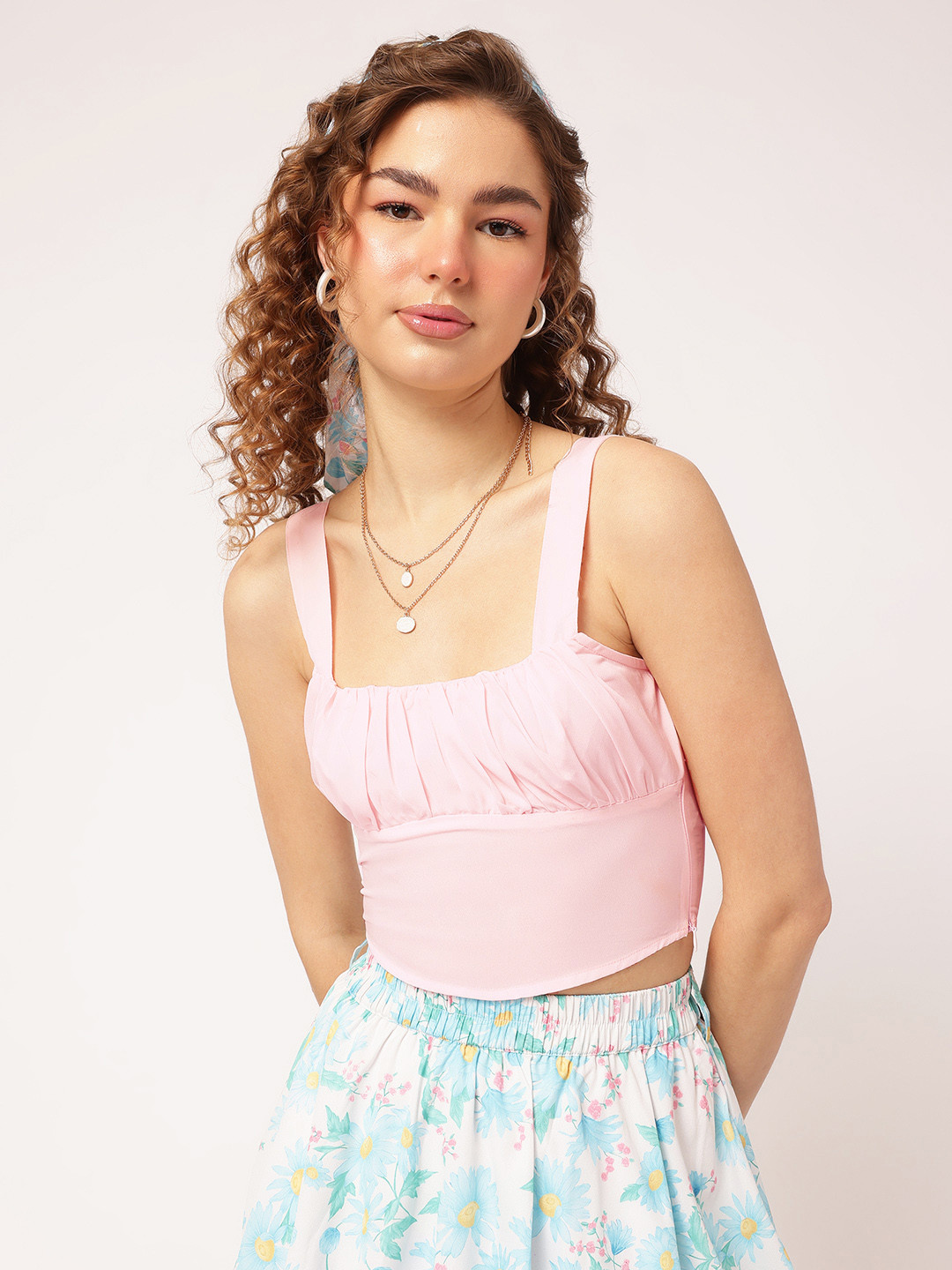 DressBerry Strappy Crop Top