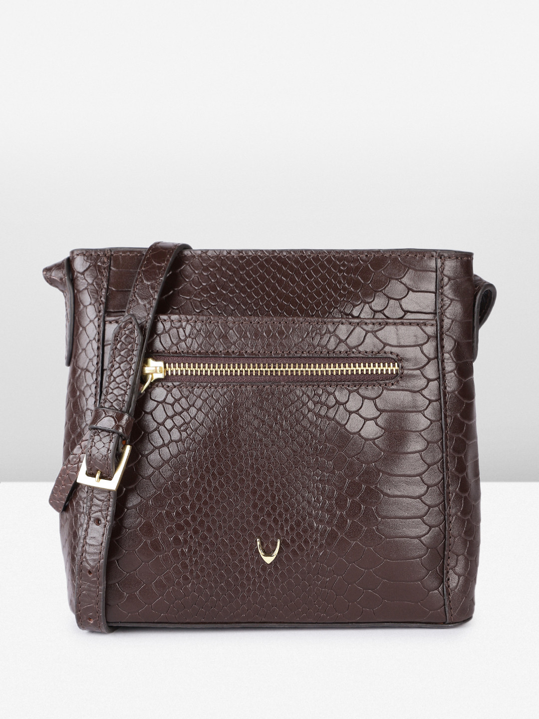 Hidesign Gaelle Animal Printed Textured Sling Bag