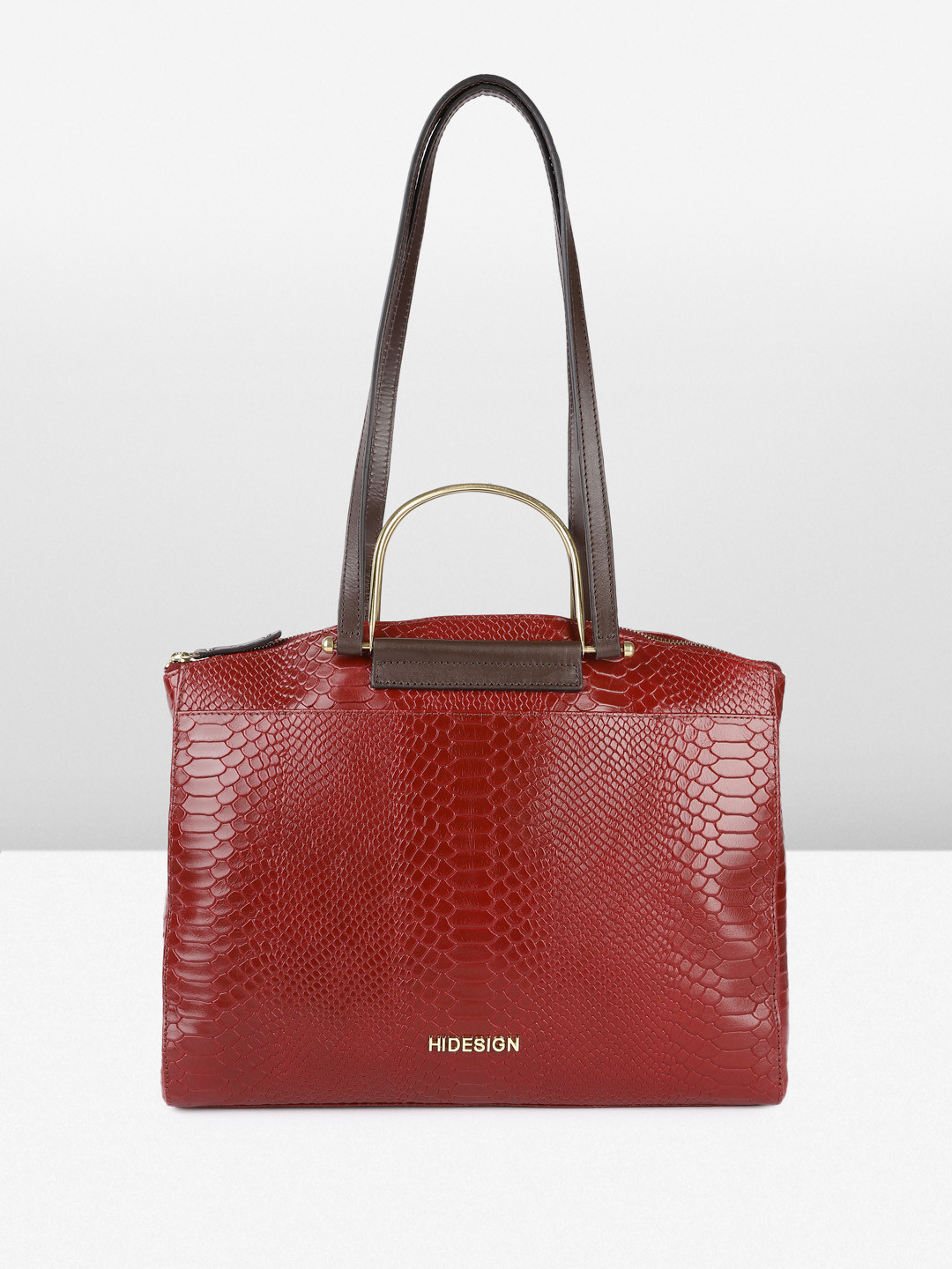 Hidesign Sylvia Textured Print Shoulder Bag