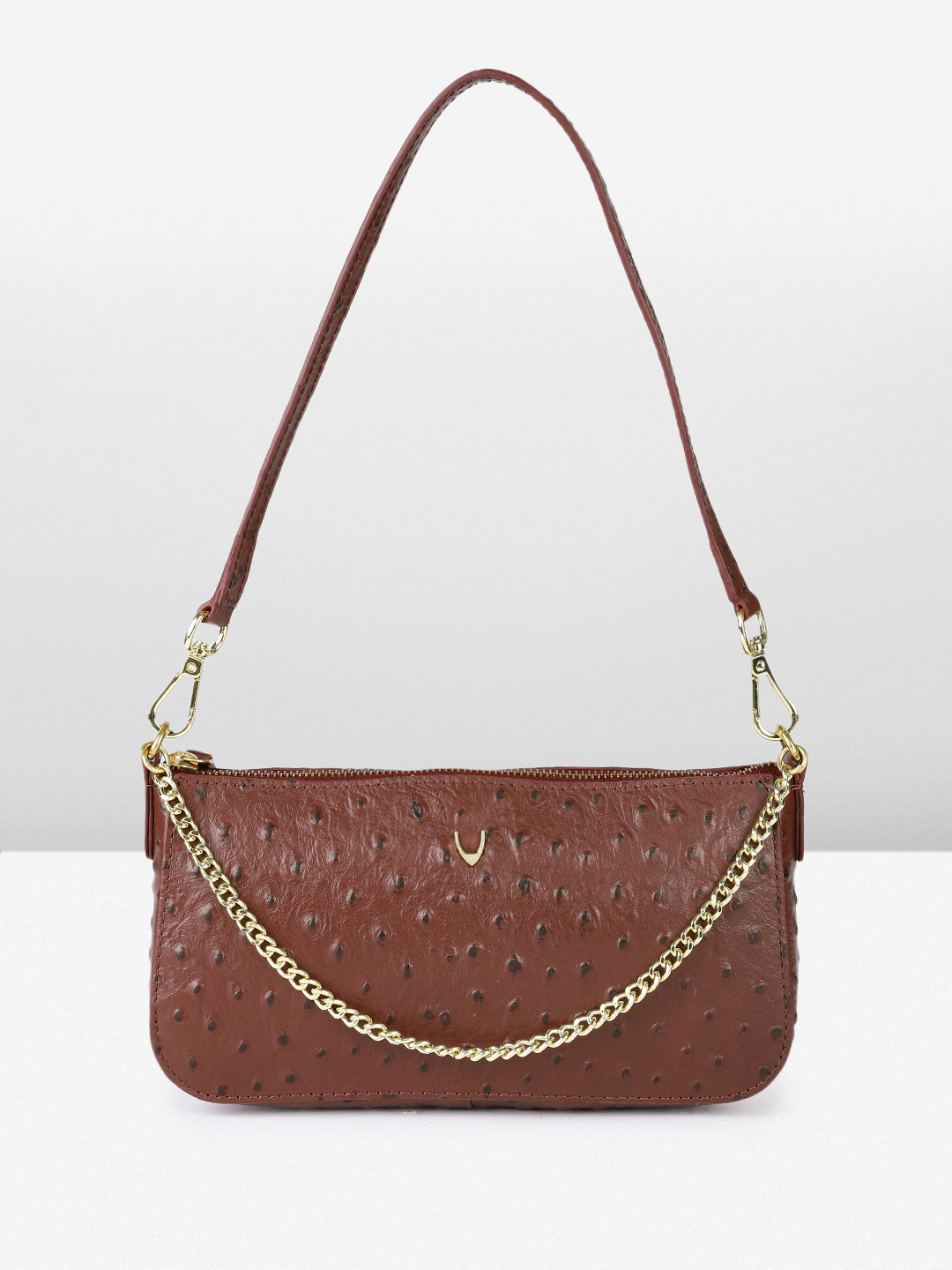 Hidesign Sophi Animal Textured Leather Mini Structured Handheld Bag