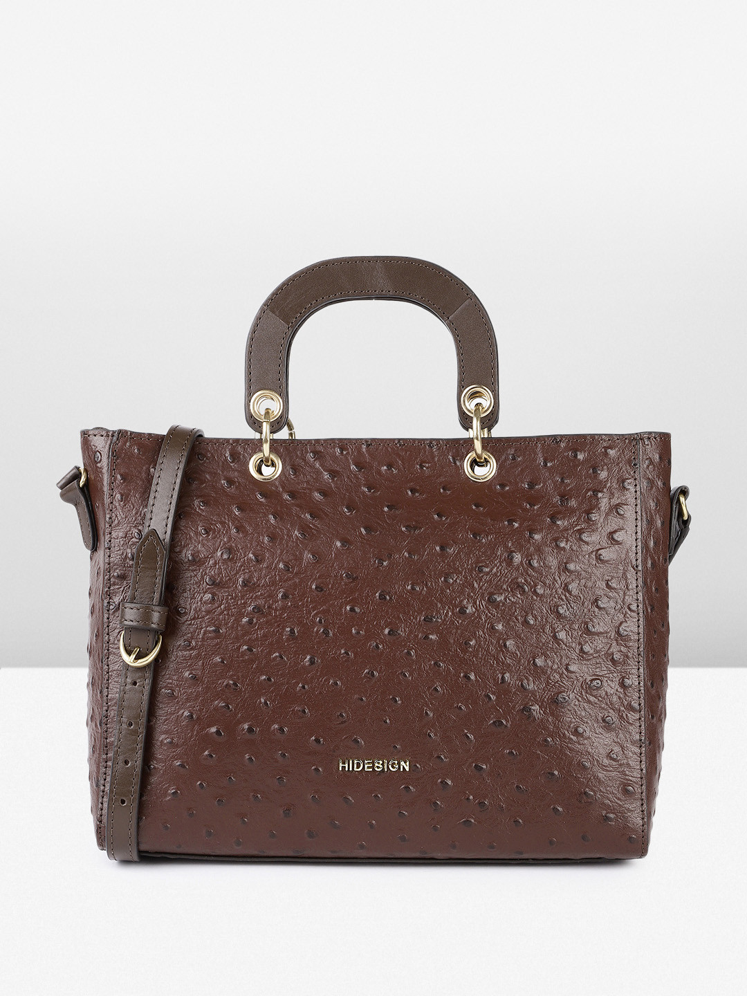 Hidesign Santos Textured Animal Print Sling Bag