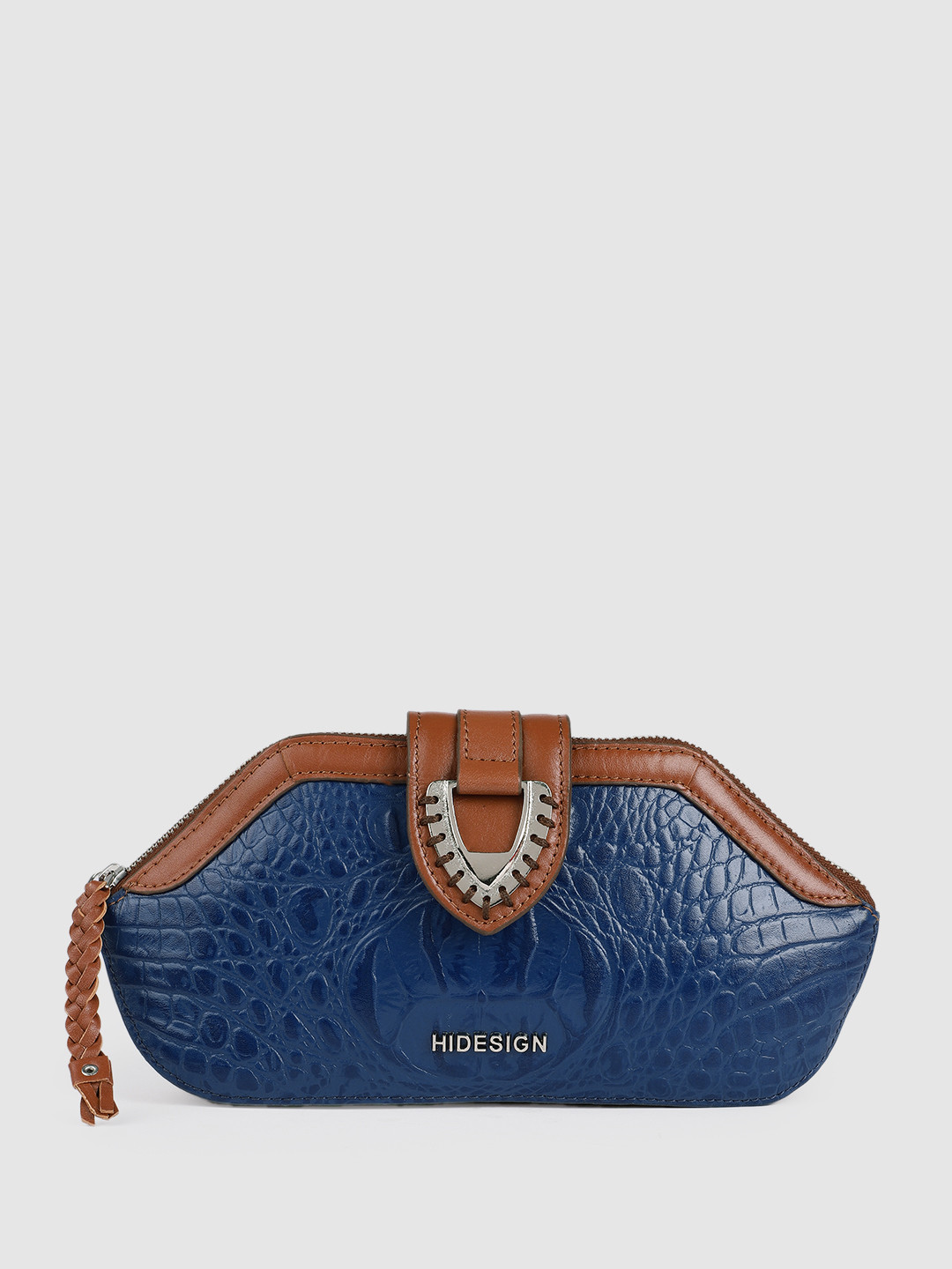 Hidesign Liya Textured Animal Print Purse Clutch