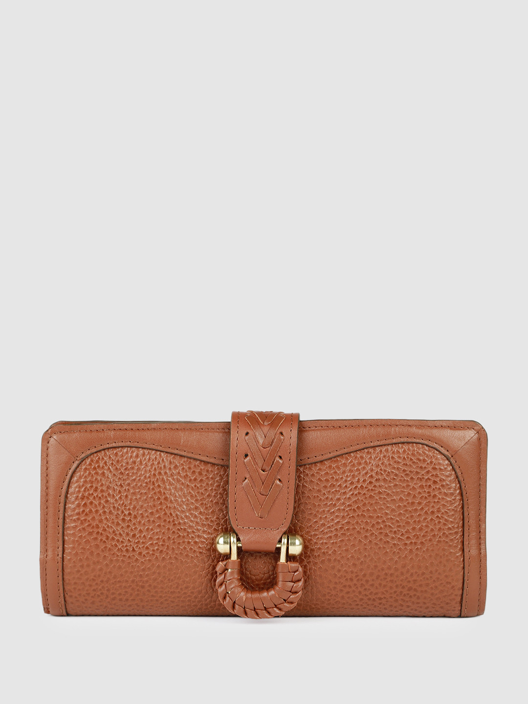 Hidesign Women FRIEDA Animal Textured Leather Two Fold Wallet