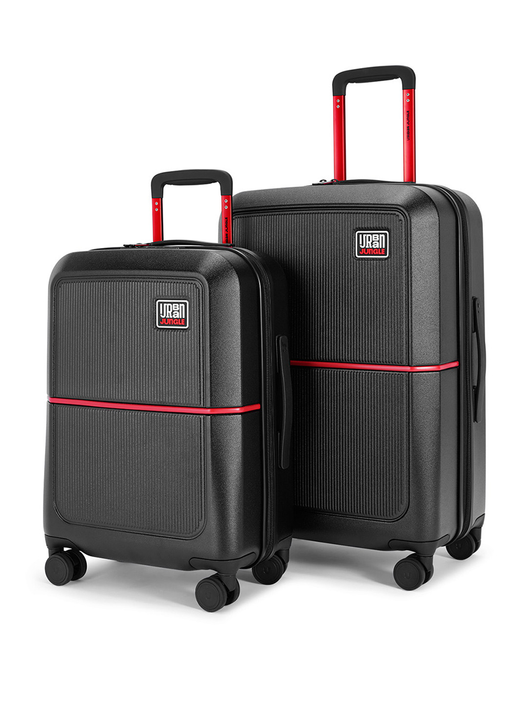 Urban Jungle By Safari Set Of 2 Hardside Trolley Polycarboante Suitcase