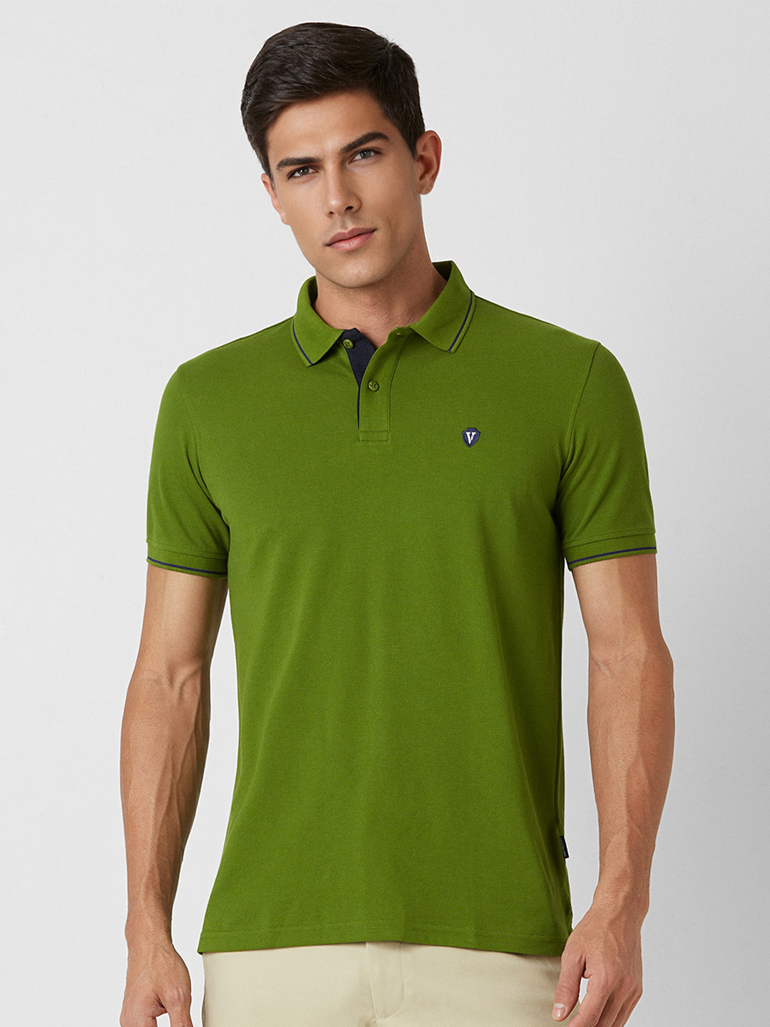 Van Heusen Sport Contrast Trim T-shirt