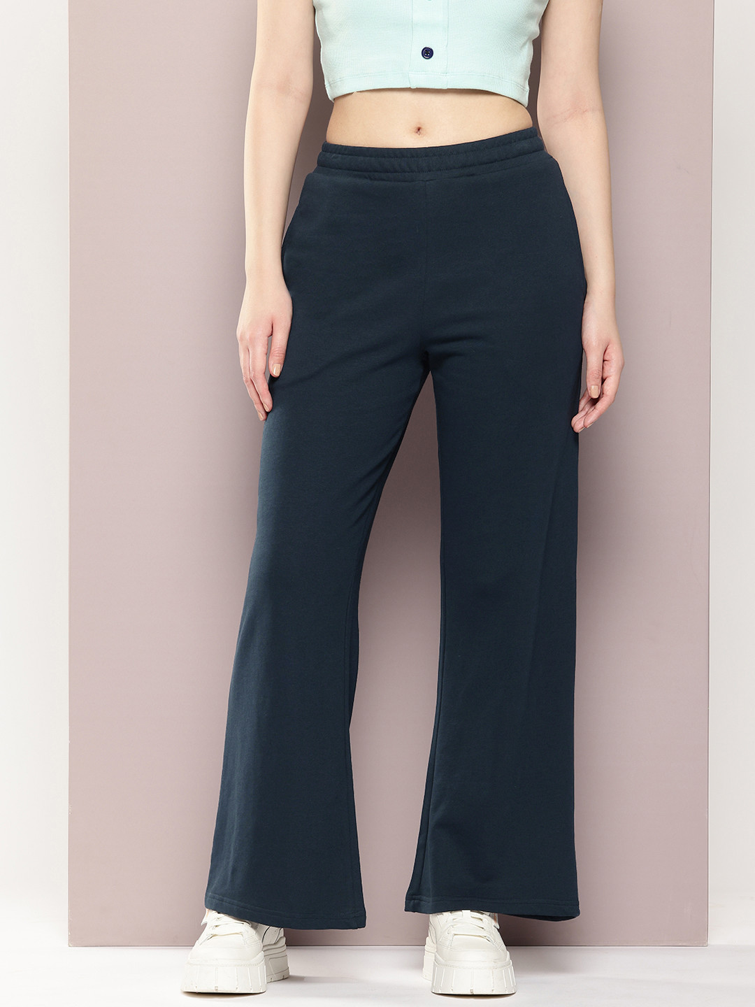 DILLINGER Women Ultra Soft Drapey Cotton Extra Baggy Korean Pant