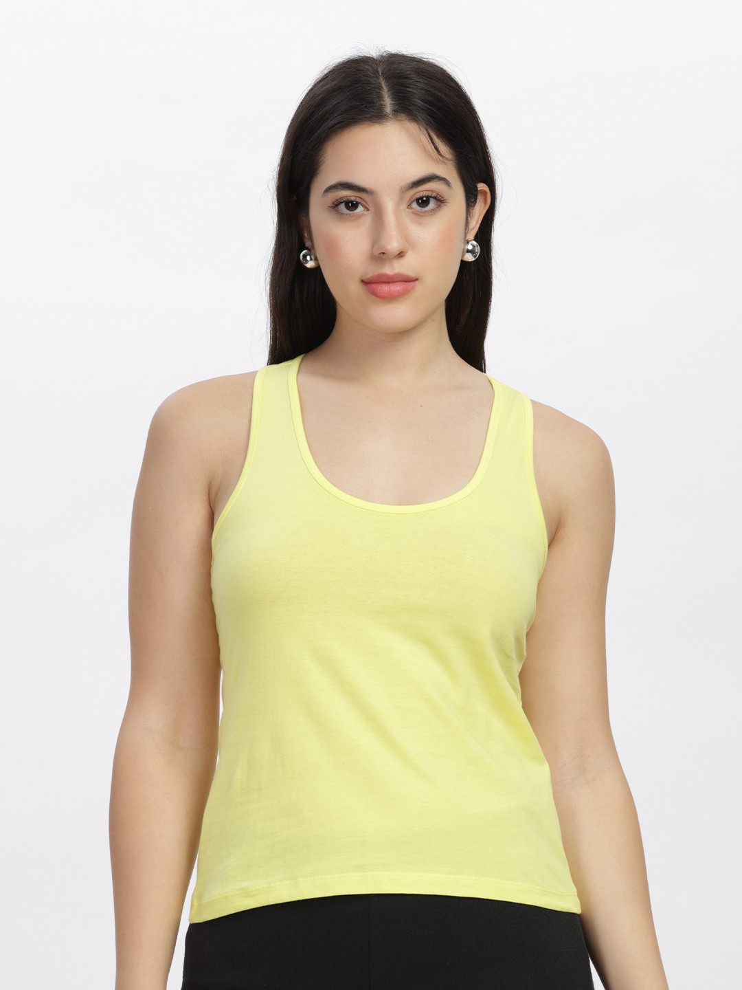 DOMIN8 Women Sleeveless Razer Back Running Tank Top