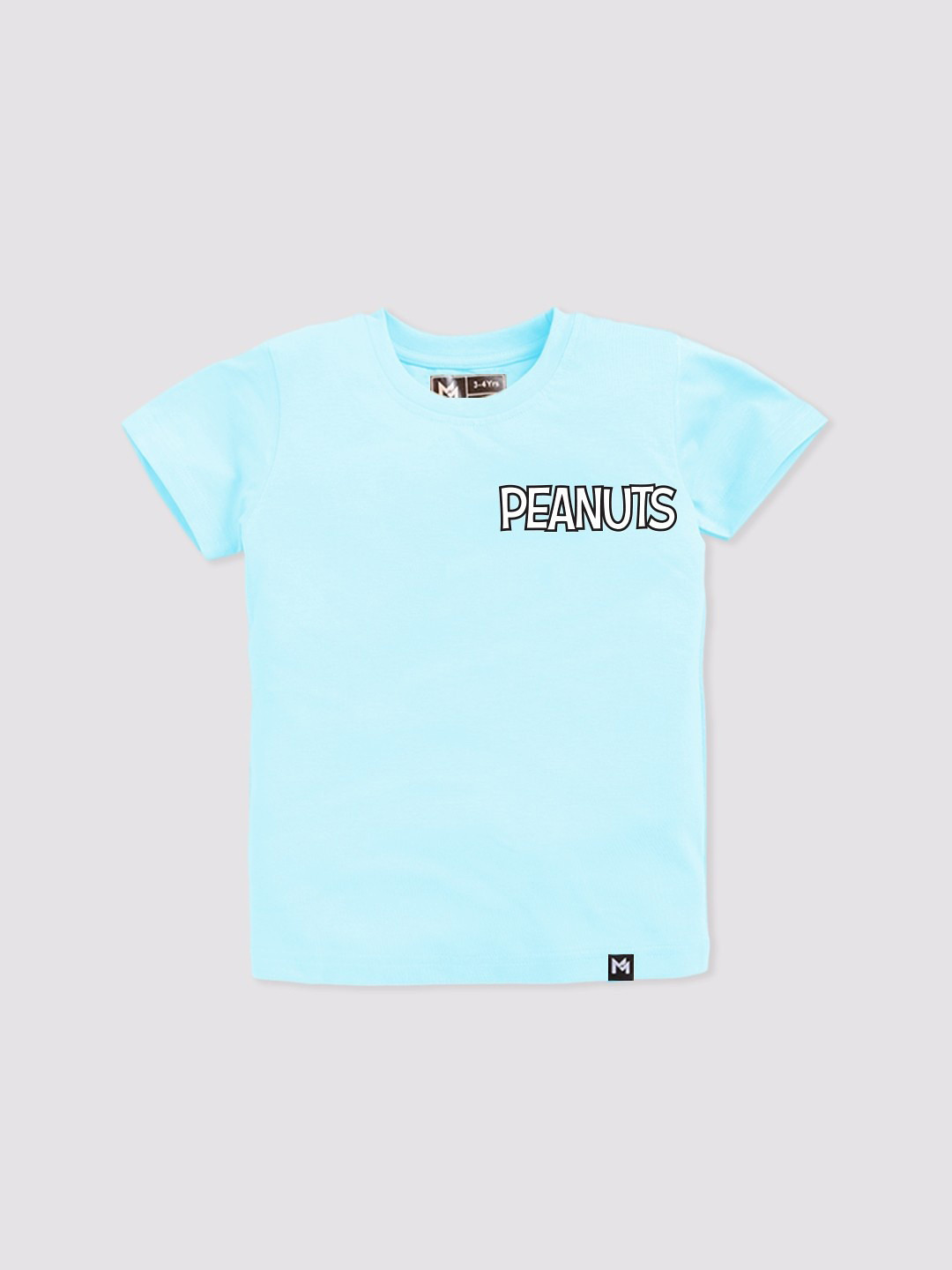 YK X Minute Mirth Boys Peanuts Comic Printed Pure Cotton T-shirt