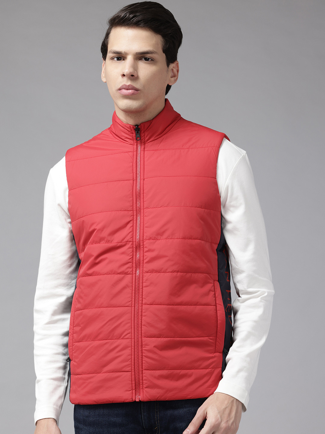 Van Heusen Sport Reversible Padded Gilet Jacket