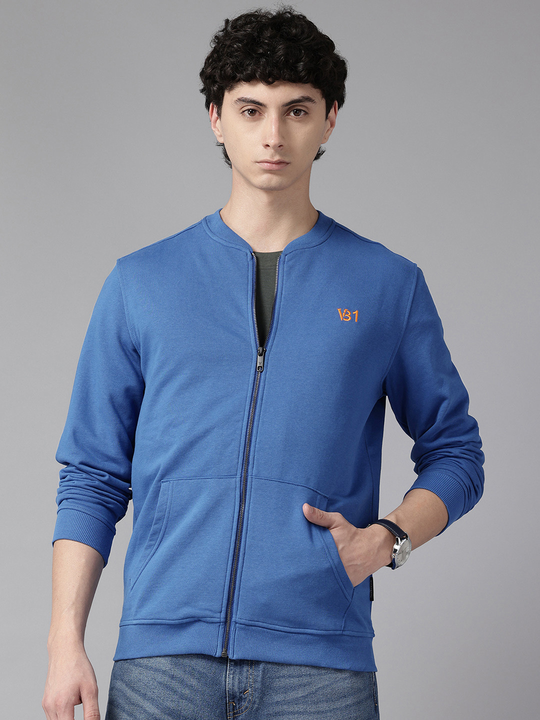 Van Heusen Sport Open-Front Sweatshirt