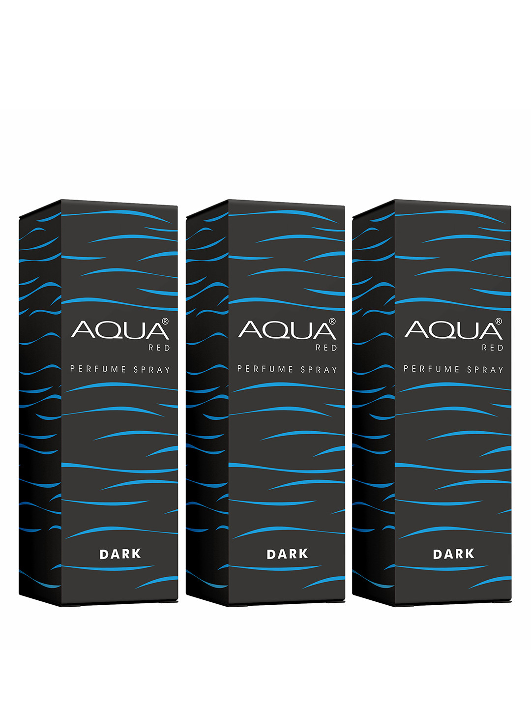 AQUA RED Men Dark Set Of 3 Long Lasting Eau De Parfum - 30ml Each