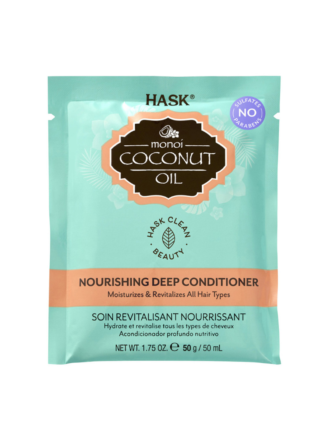 HASK Coconut Oil Nourishing Deep Conditioner-50g