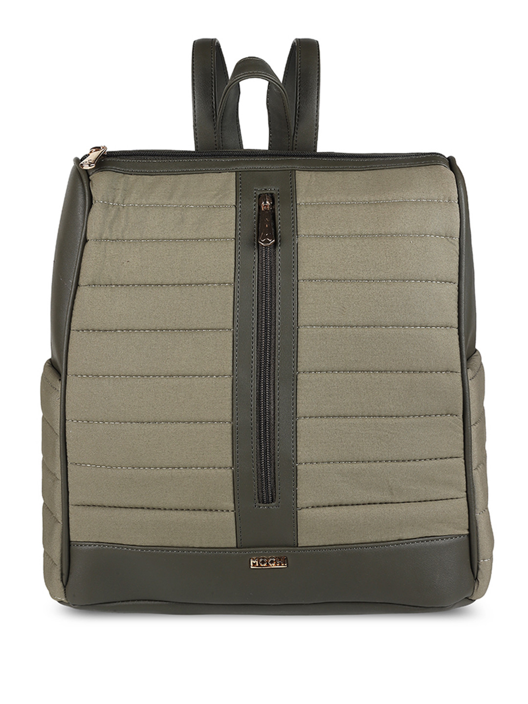 Mochi Women Bucket Quilted Backpack