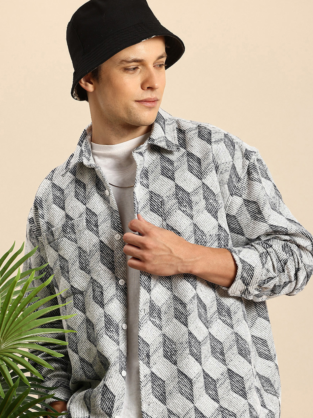 Mast & Harbour Opaque Casual Shacket Shirt
