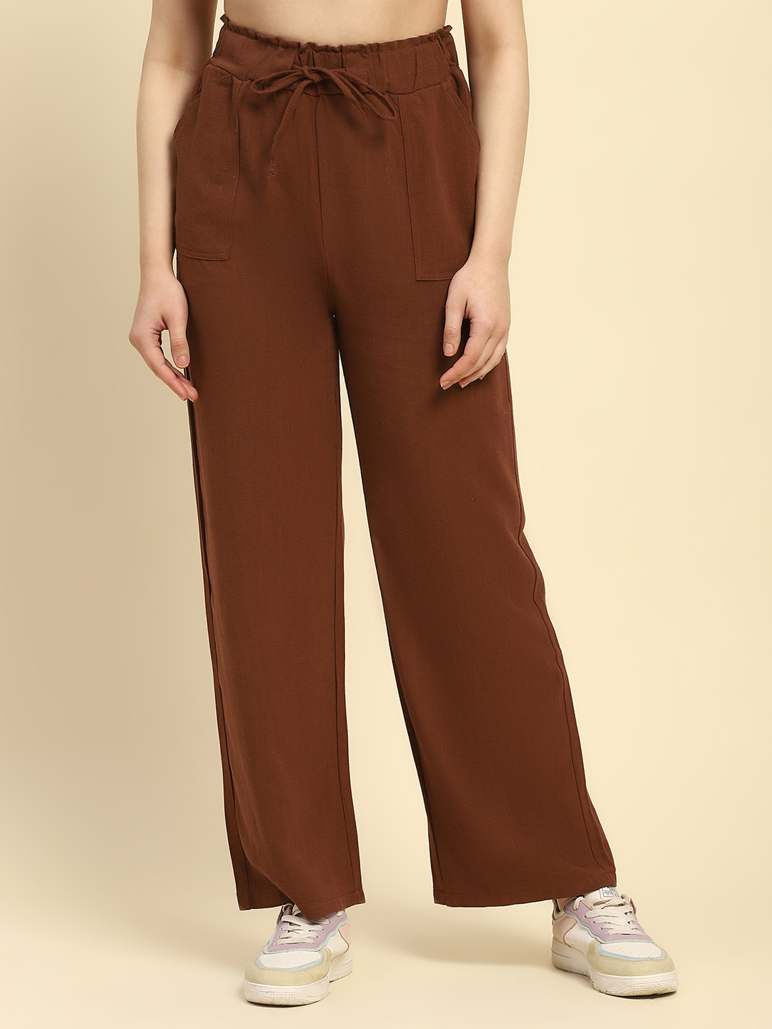Global Republic Relaxed Fit Cotton Trouser