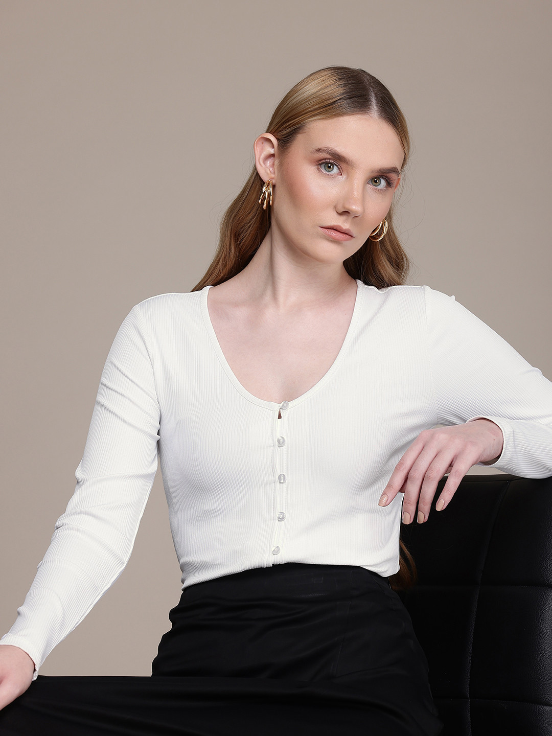 French Connection Fitted Top