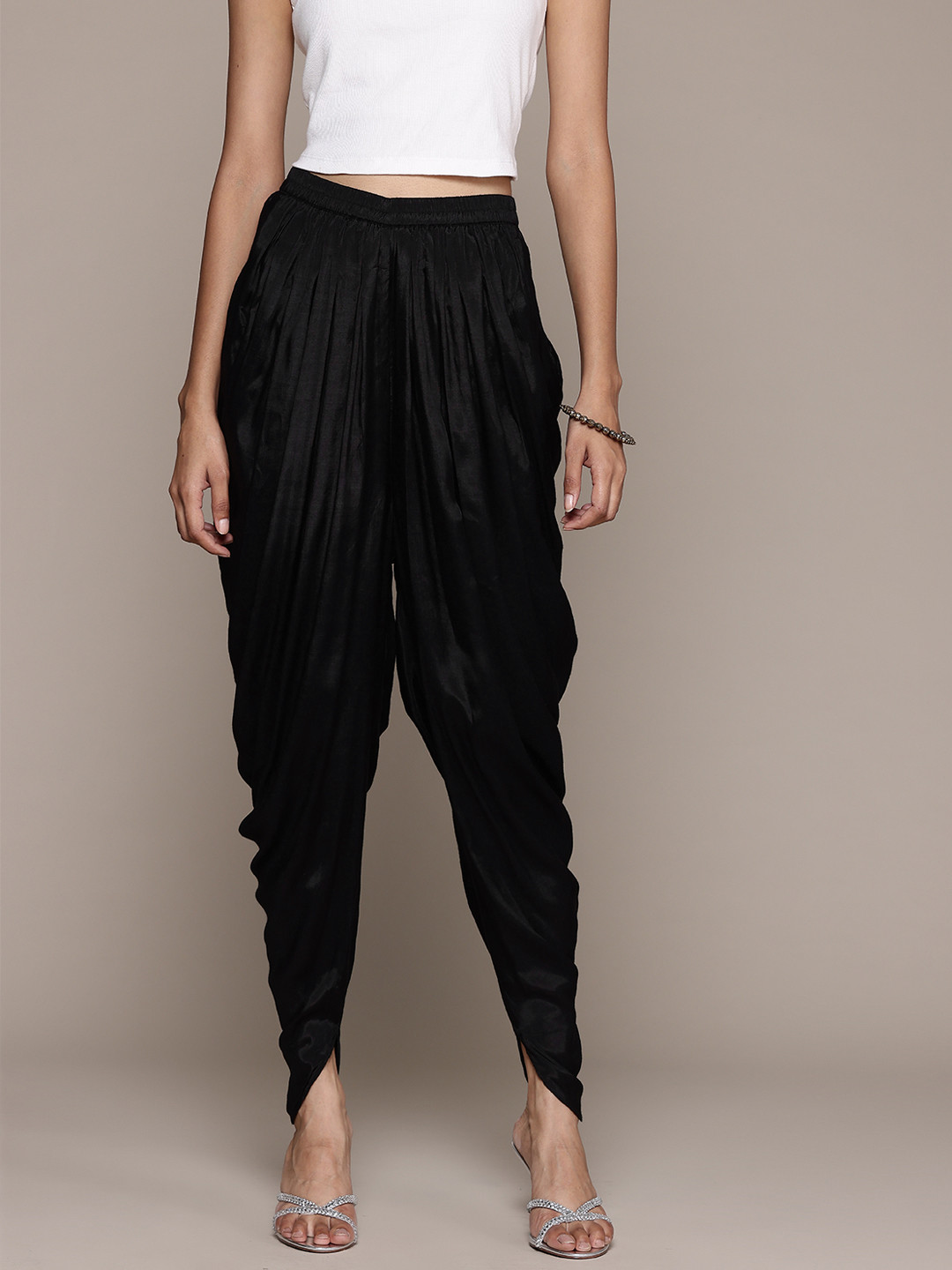 aarke Ritu Kumar Solid Dhoti Pant