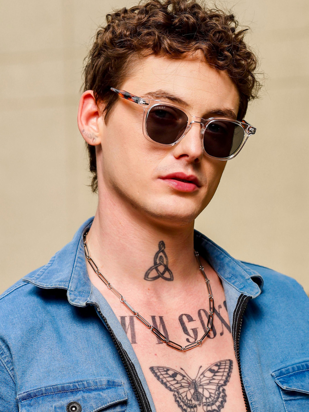 RESIST EYEWEAR Wayfarer Sunglasses with UV Protected Lens GIANNA WHITE TIGER BLACK1-Black