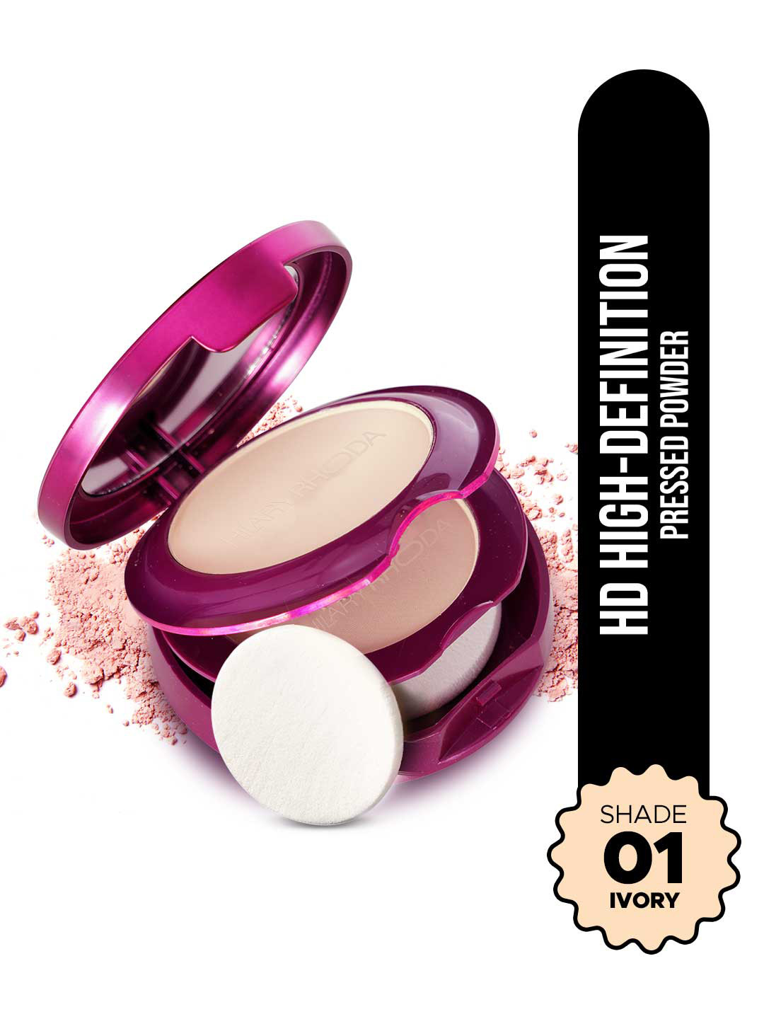 Hilary Rhoda 2 In 1 Compact Powder With Shimmery & Matte Finish 18 g My Ivory - 01