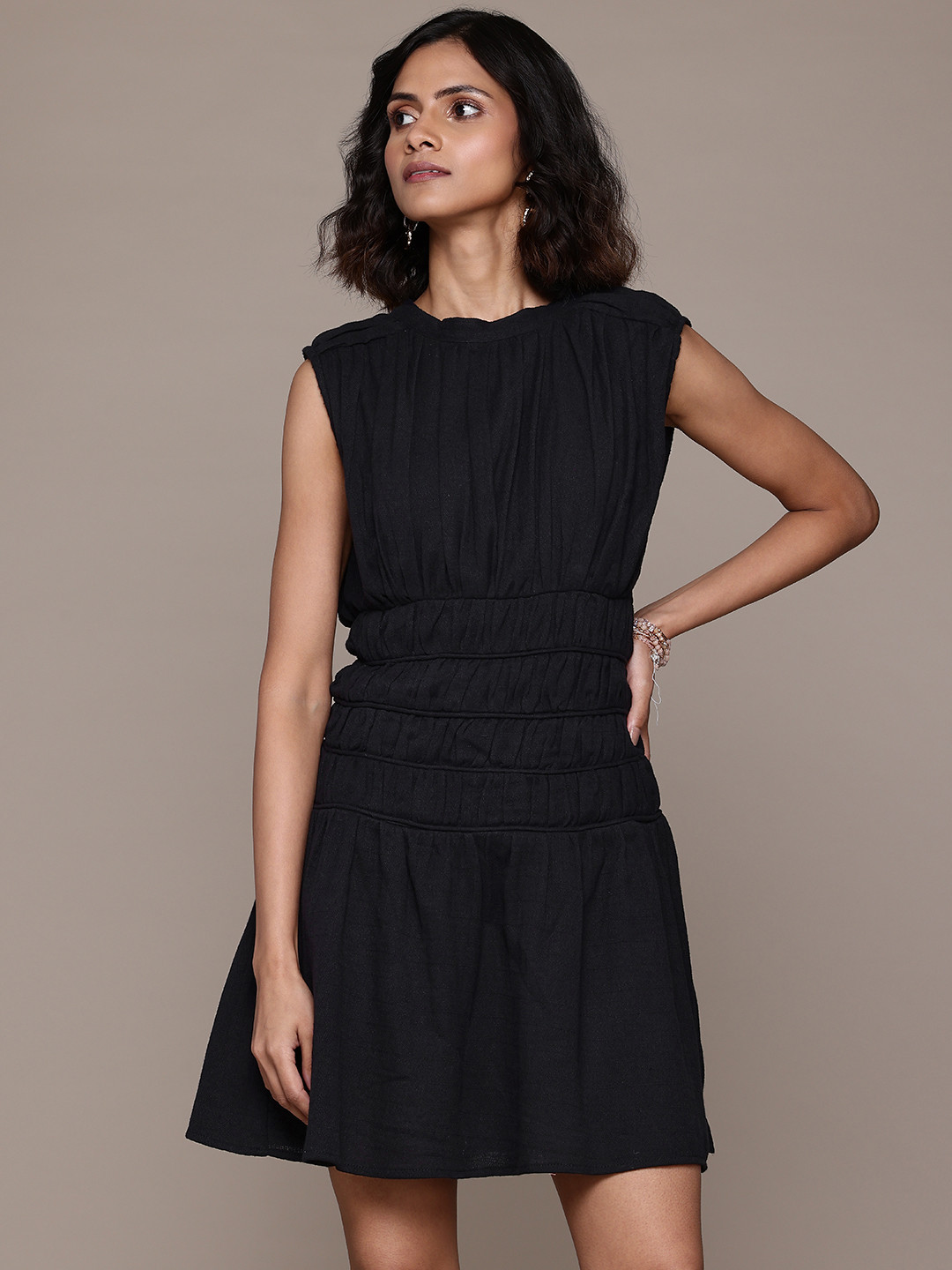 Label Ritu Kumar A-Line Mini Dress