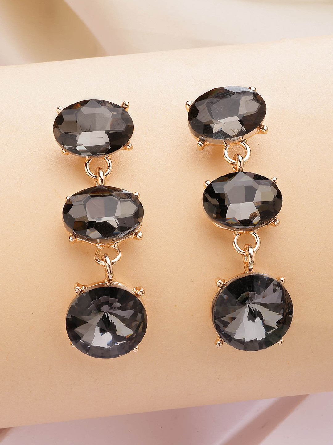 Bohey by KARATCART Contemporary Drop Earrings