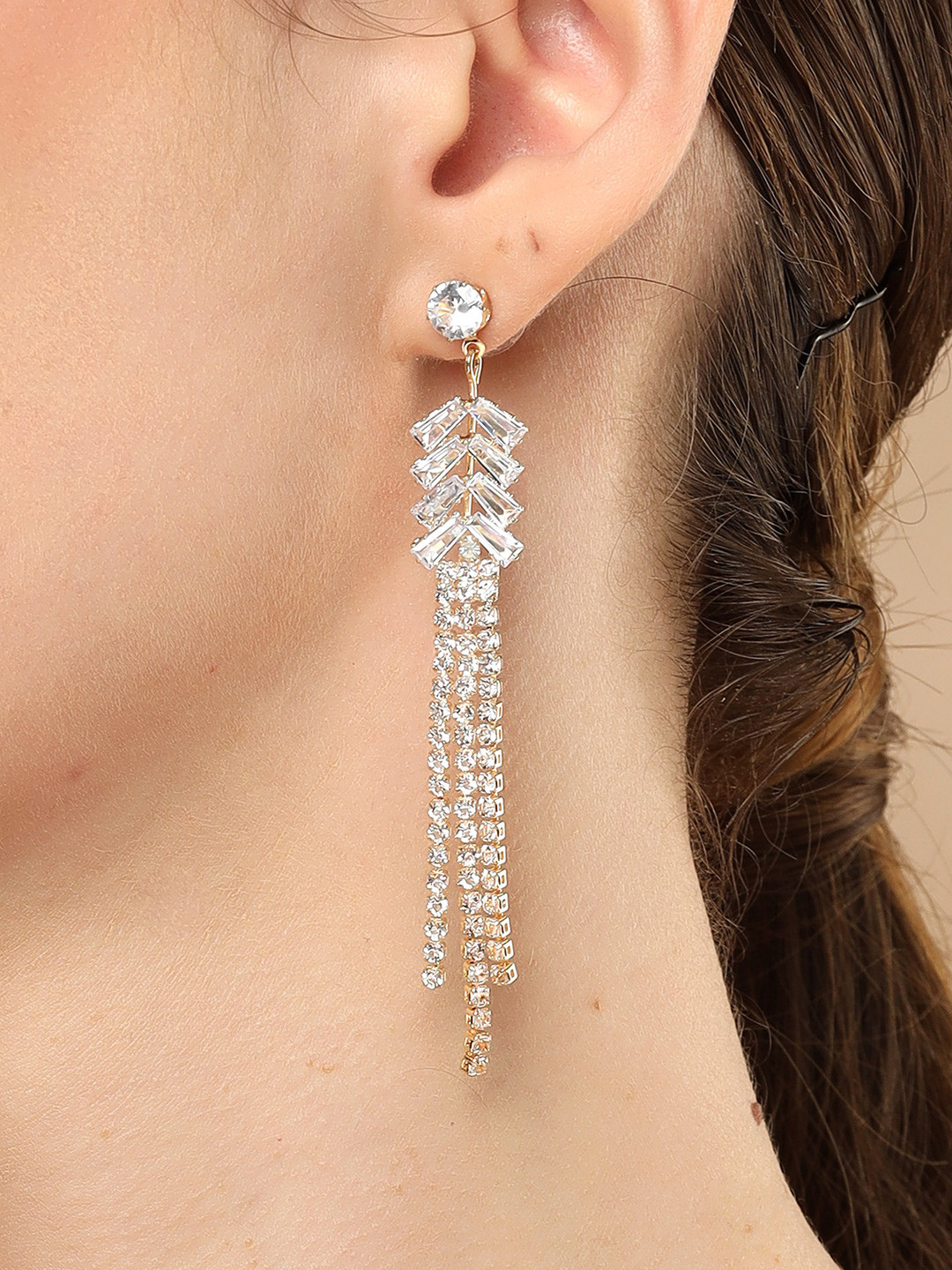 Bohey by KARATCART Contemporary Drop Earrings