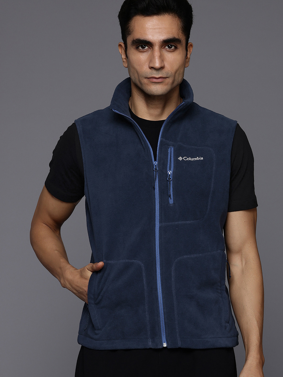 Columbia Men Fast Trek Fleece Vest