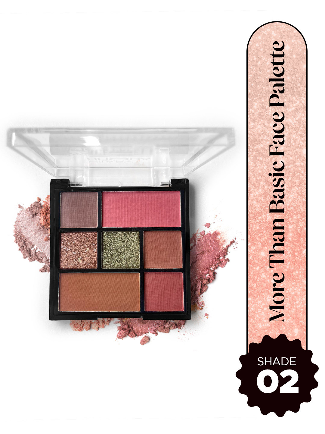 Hilary Rhoda More Than Basic Highly Pigmented Face Palette- 10.5g- Made You Blush-02