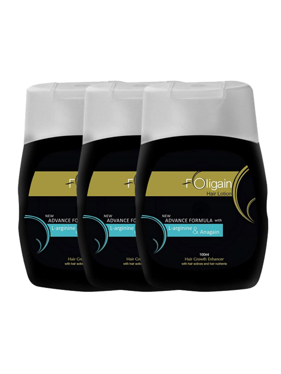 FOLIGAIN Set Of 3 Hair Regrowth Lotion With New Advanced Formula - 100ml Each