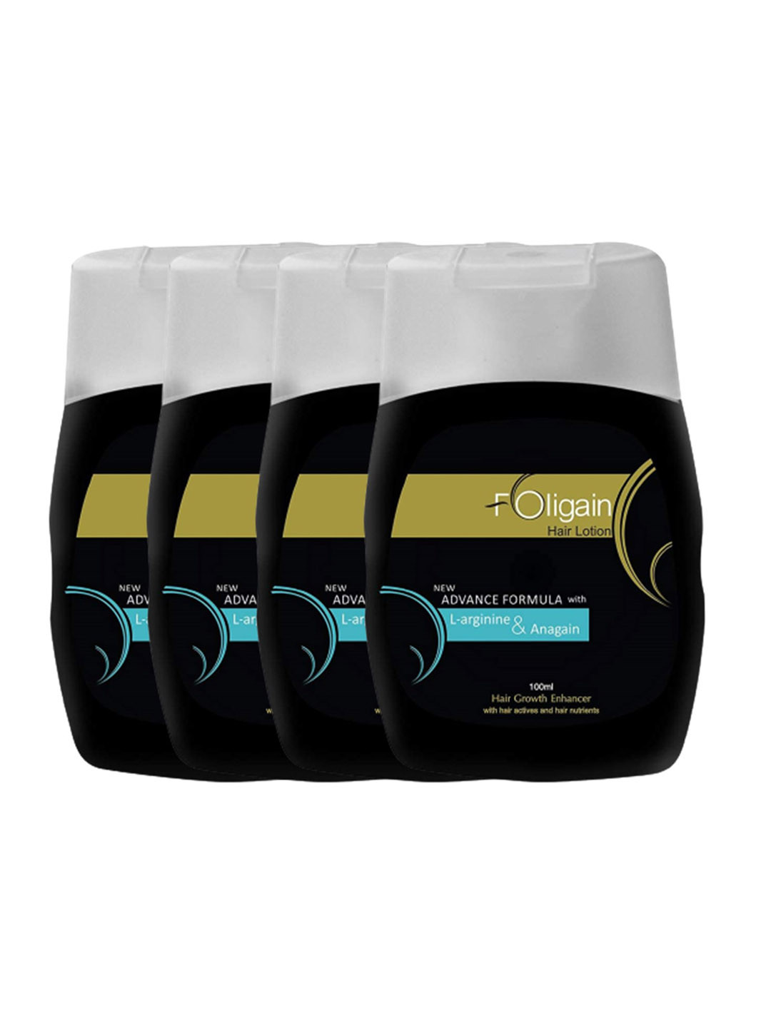 FOLIGAIN Set Of 4 Hair Regrowth Lotion With New Advanced Formula - 100ml Each