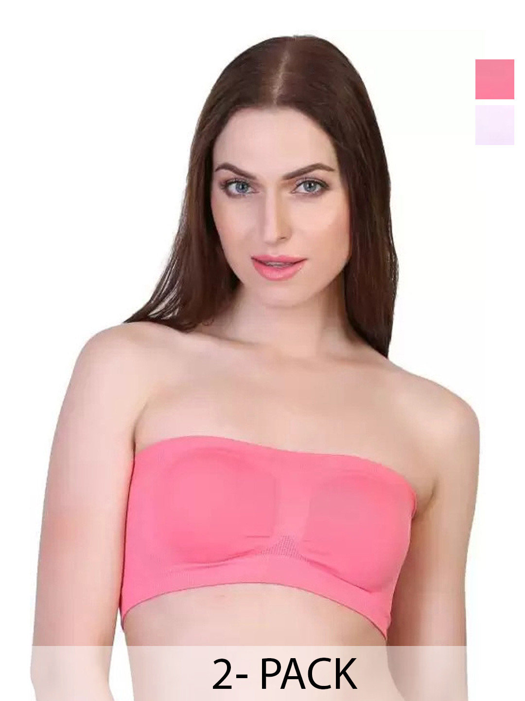 ComfyStyle Bra Full Coverage P2_TUBE_WHITE_PINK_26