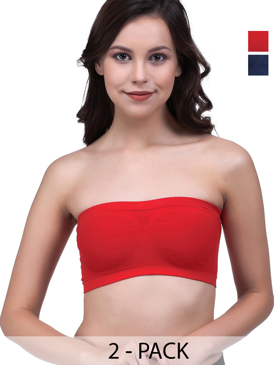 ComfyStyle Bra Full Coverage P2_TUBE_NBLU_RED_26