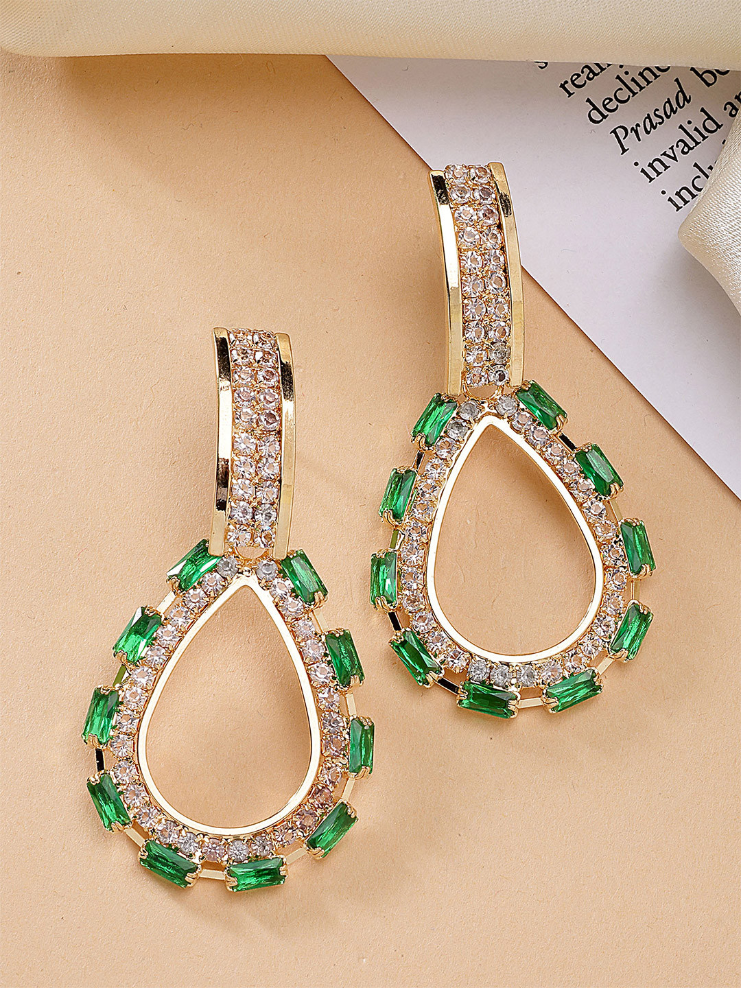 Bohey by KARATCART Contemporary Drop Earrings