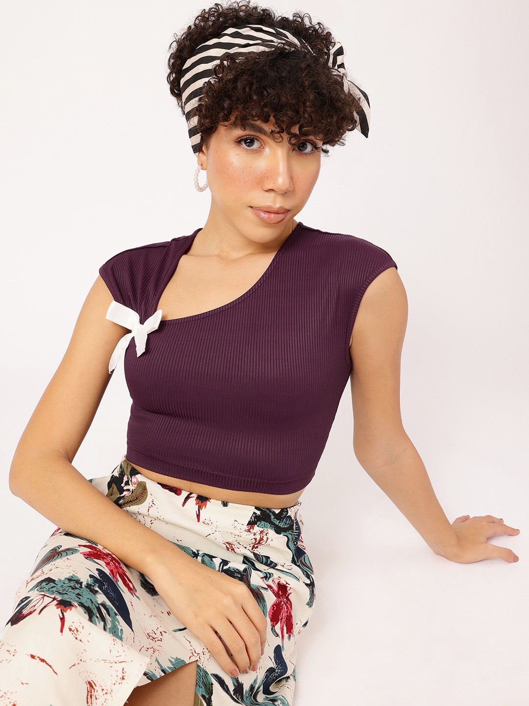 DressBerry Bow Crop Top