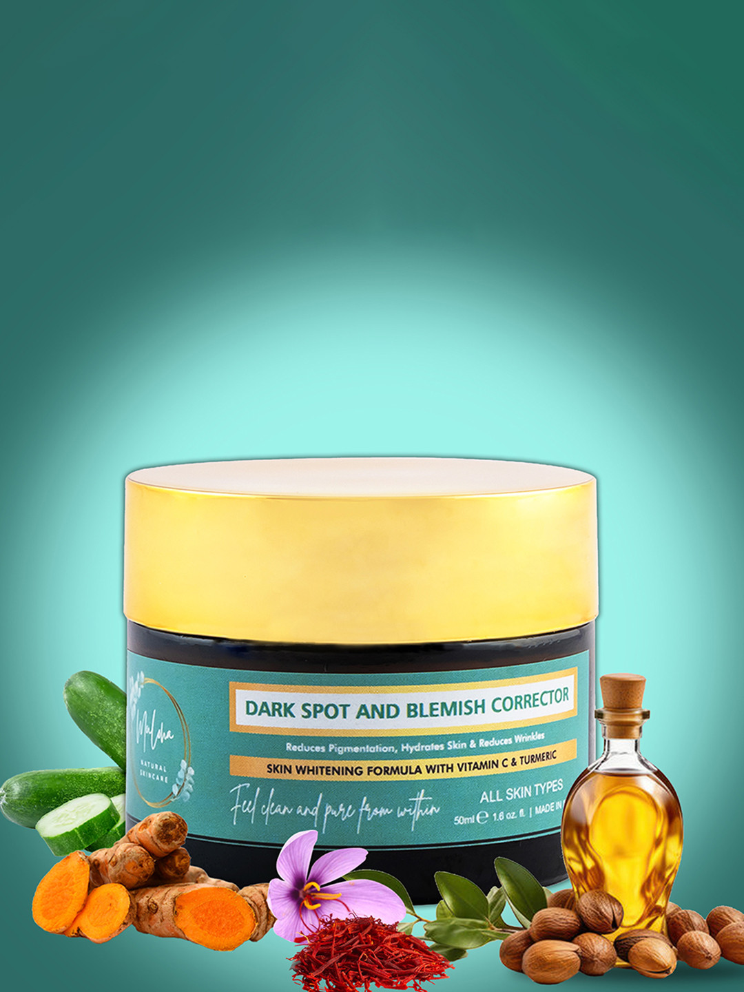 MULOHA Vitamin C Dark Spot & Blemish Corrector Day Cream 50 ml