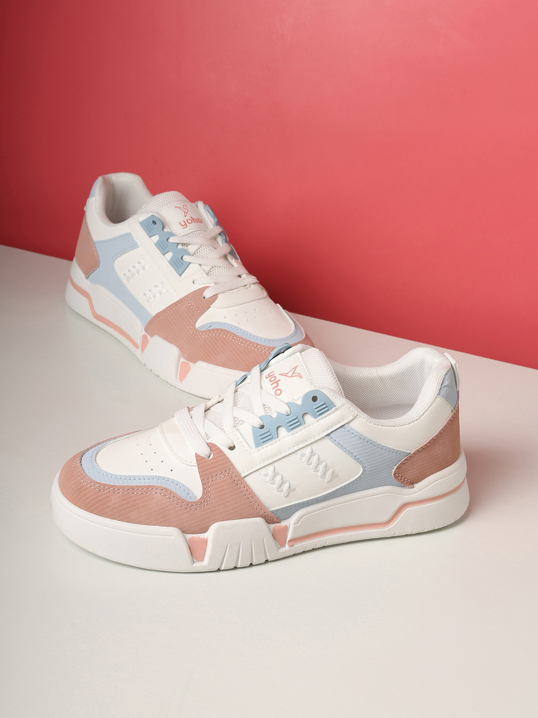 yoho Women Lane Dual-Tone Premium Casual Sneaker