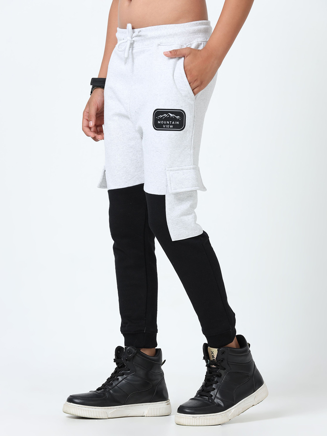 BAESD Boys Kids Mid-Rise Joggers