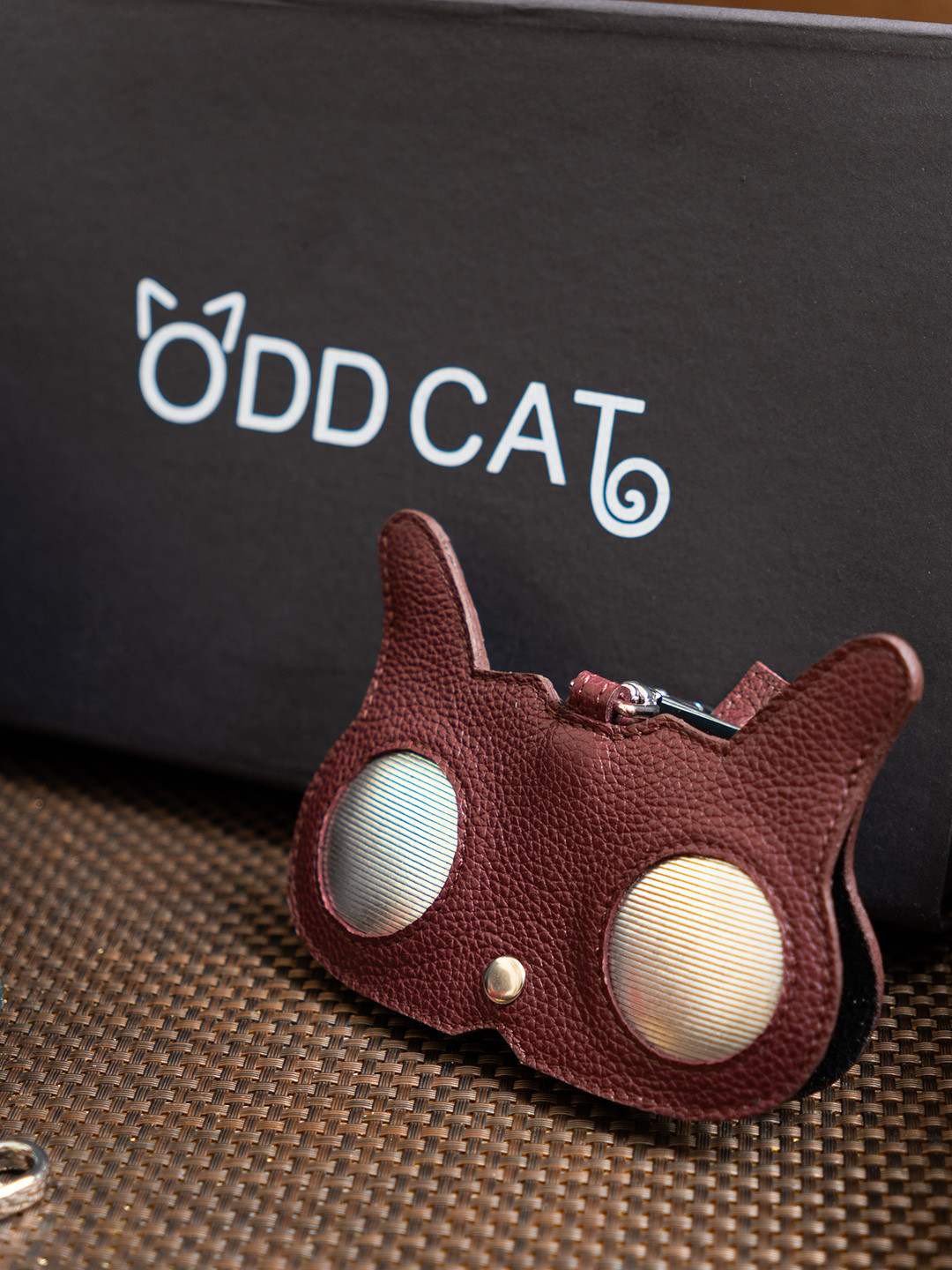 Oddcat Leather Cat Eyes Sunglasses Case