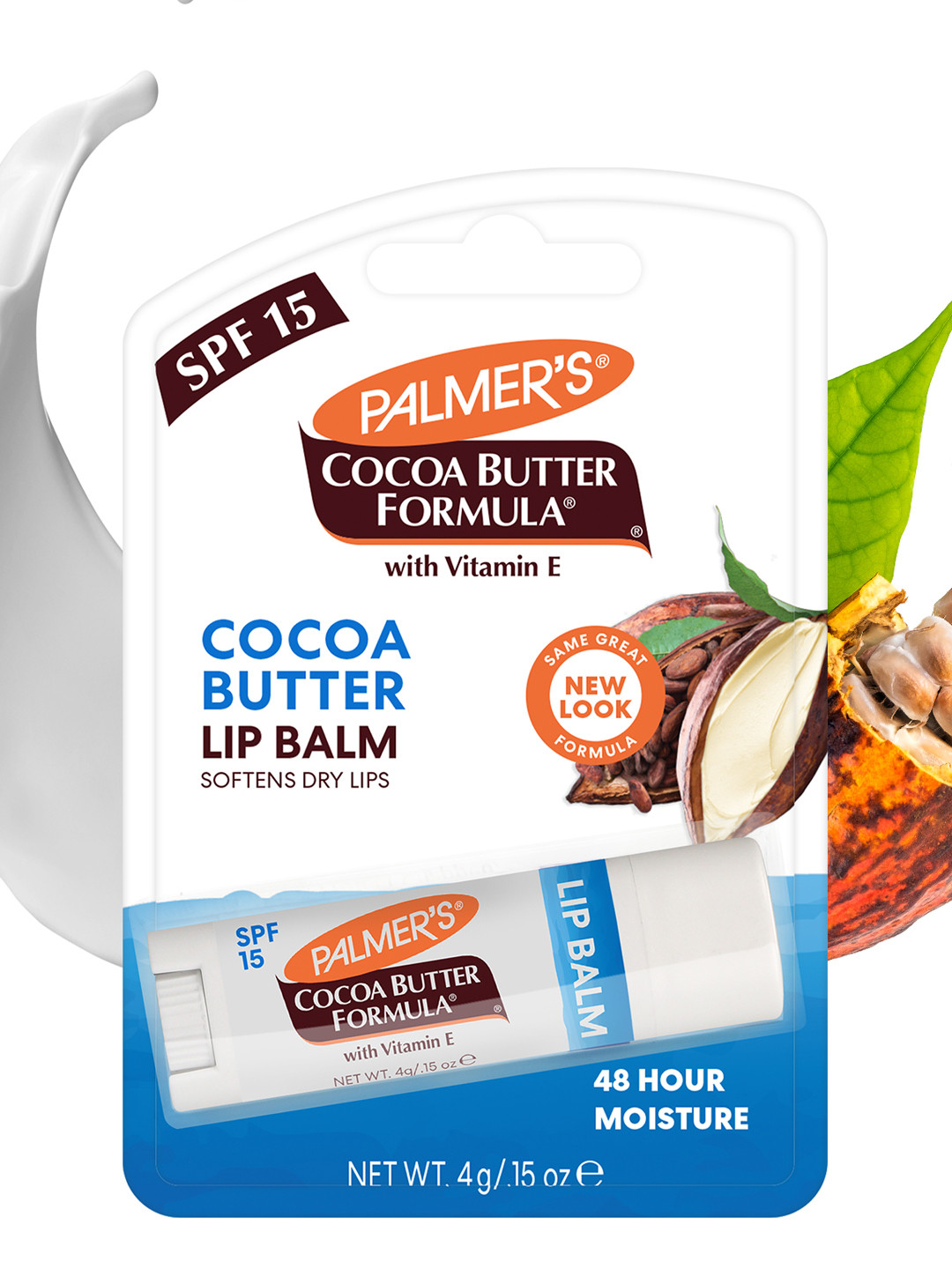 Palmer's Set Of 2 Cocoa Butter & Vitamin E Lip Balm With SPF15 - 4g Each